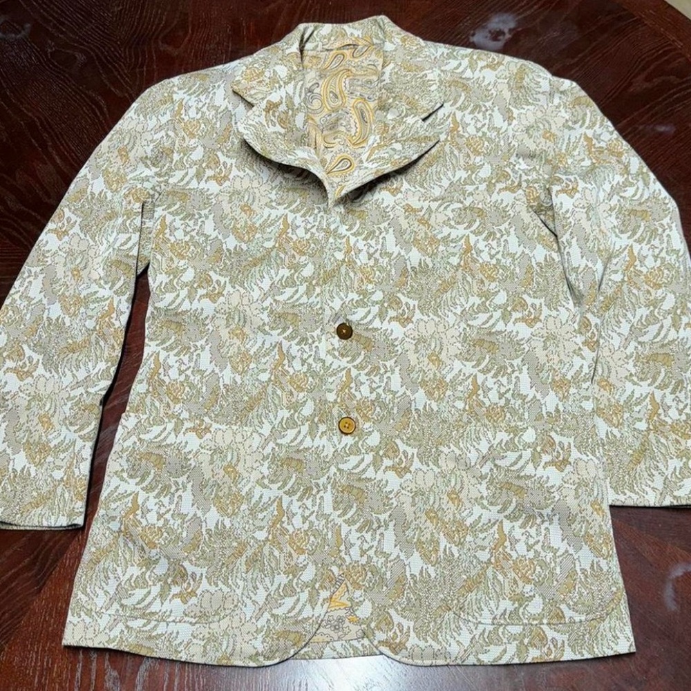 Men's Paisley Patterned Jacket